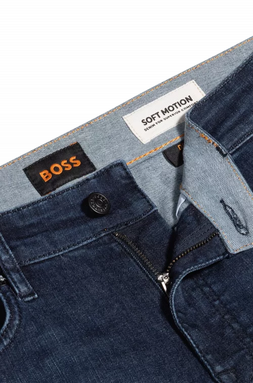 Jean Denim Delaware Soft Motion Bleu Fonce – Image 4