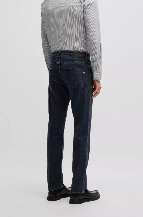 Jean Denim Denim Blue Black Bleu Fonce – Image 2