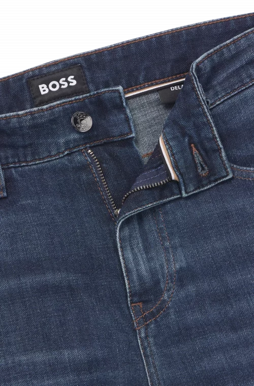 Jean Denim Denim Moustache Bleu Moyen – Image 2