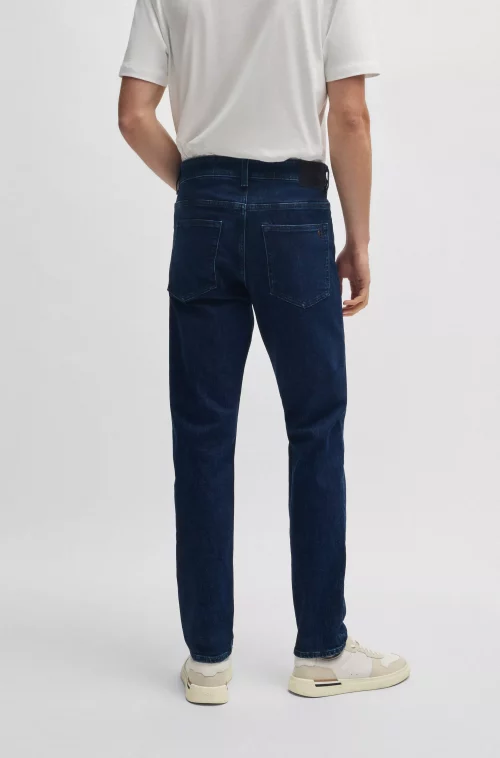 Jean Denim Denim Brut  Bleu Fonce – Image 3