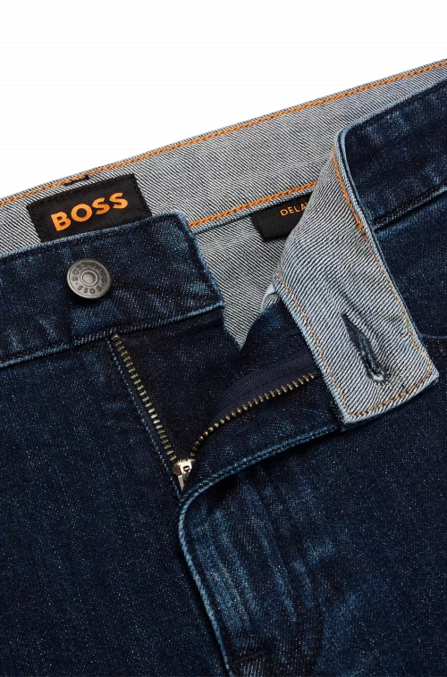 Jean Denim Denim Brut  Bleu Fonce – Image 4
