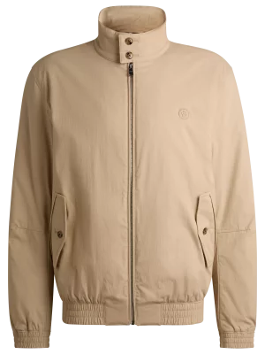Grosse Piece Blouson Teddy Coton Beige Clair
