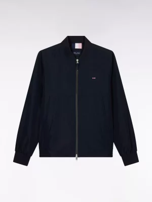 Grosse Piece Blouson Nylon Semi-elastique Bleu Fonce