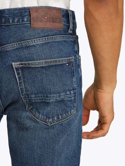 Jean Denim Denton Indigo Delave Bleu Moyen – Image 2