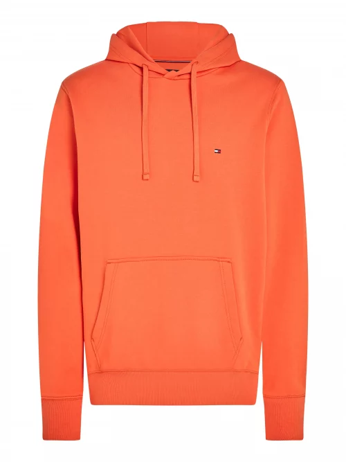 Pull Sweat  French Terry Enfilable Capuche Orange Moyen – Image 3
