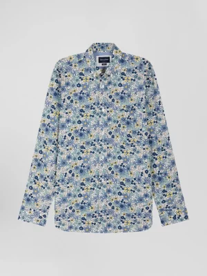 Chemise Manches Longues Sport Fleurs Multico Jaune Moyen